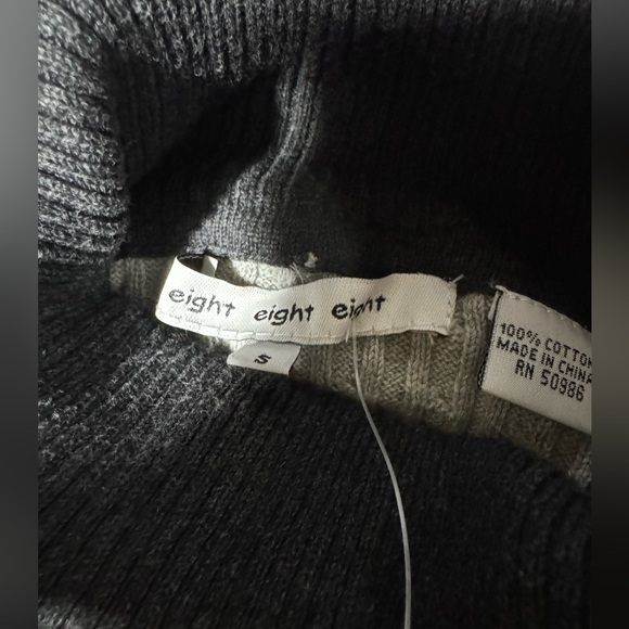 Eight Eight Eight Cable Knit striped Sweater - Picture 3 of 5